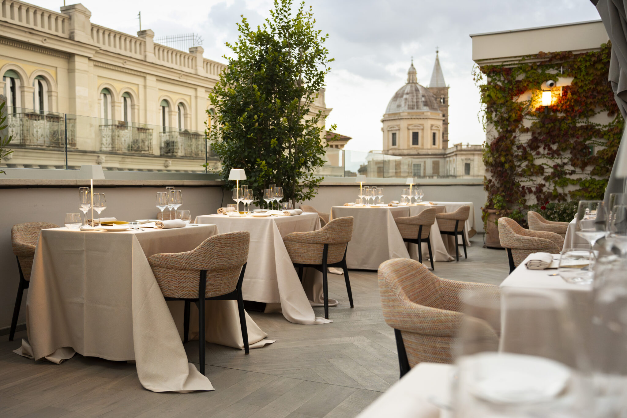 Il rooftop del DoubleTree by Hilton Rome Monti