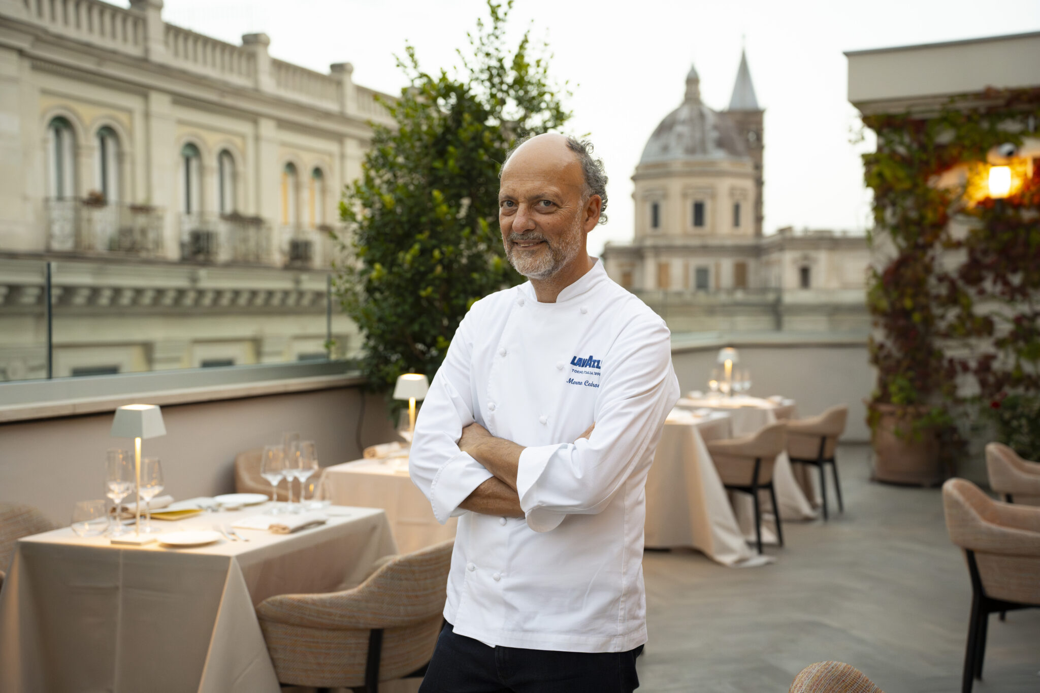 Moreno Cedroni, chef due stelle Michelin, brand ambassador Lavazza