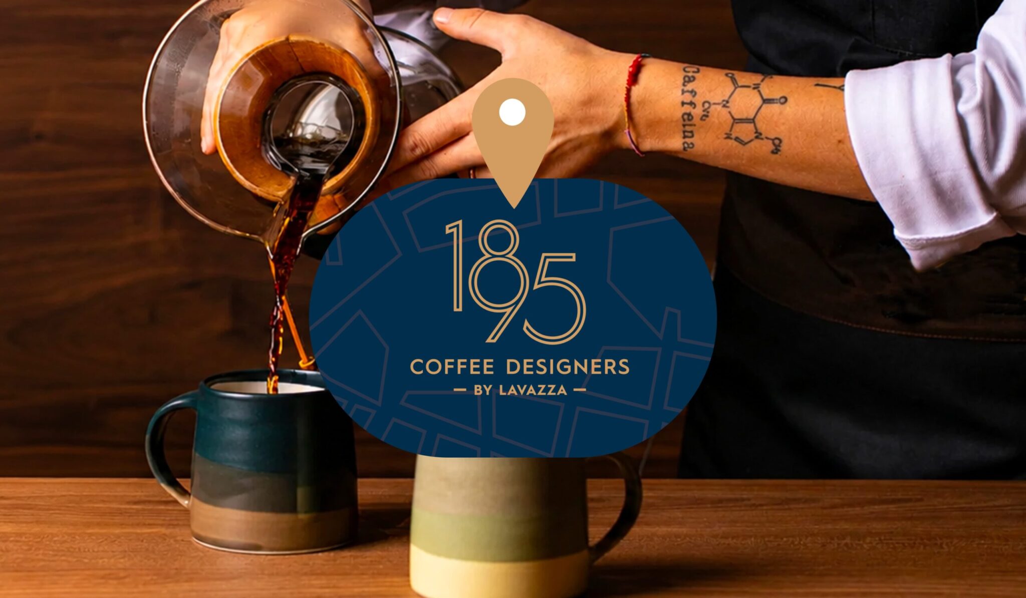 Logo 1985 Coffee Designers by Lavazza