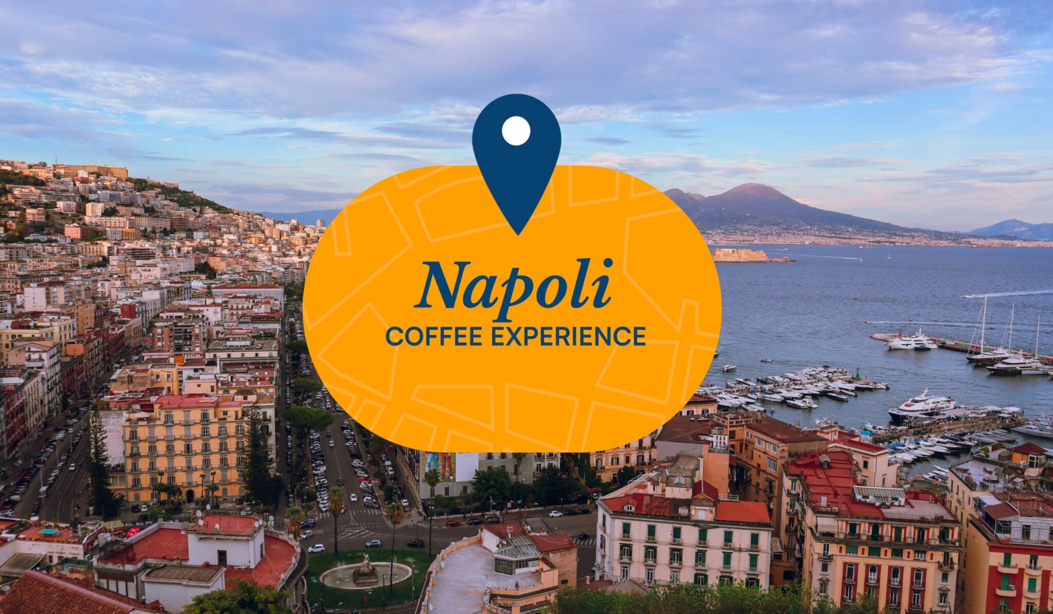 Mappa interattiva dei migliori caffè storici e locali per la colazione a Napoli.